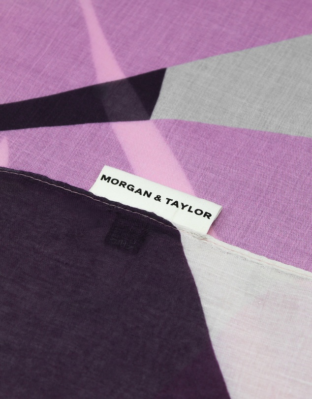 Morgan & Taylor - Fern Beach Sarong in Purple & Pink