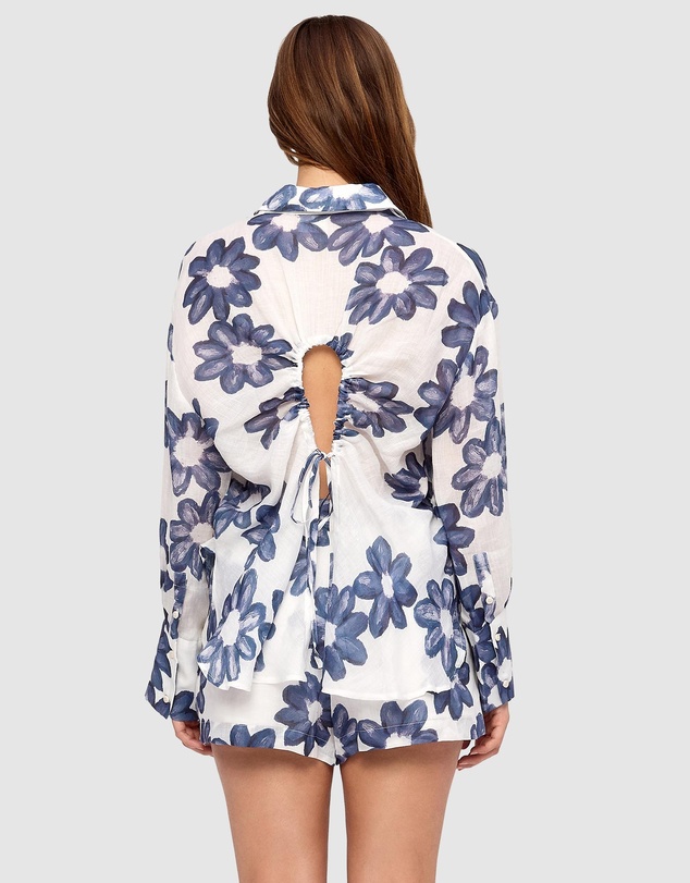 Zulu & Zephyr - Ramie Tie Shirt