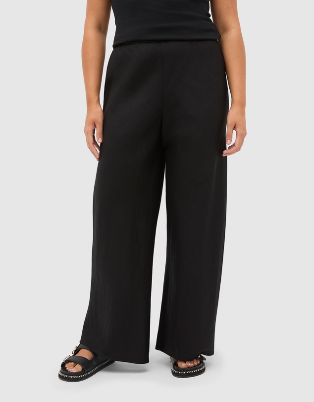 Seed Heritage - Core Linen Easy Wide Leg Pant