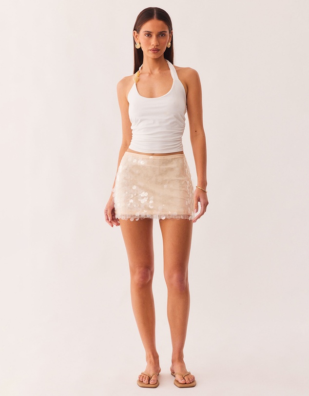 SNDYS - LEXIE TWIST HALTER TANK - ICONIC EXCLUSIVE