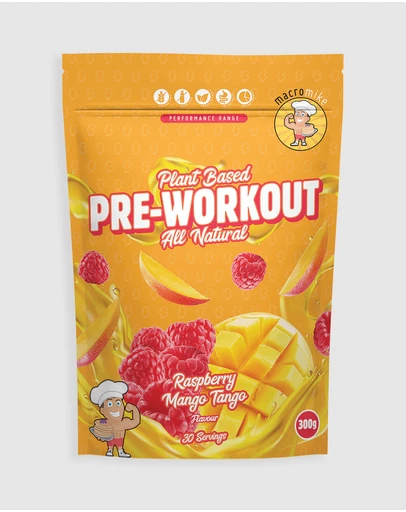 Macro Mike - Raspberry Mango Tango Pre Workout - 300g