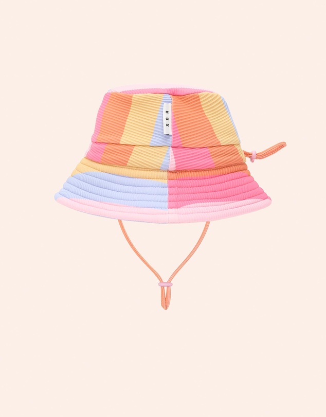 Huxbaby - Paradiso Stripe Swimhat - ICONIC EXCLUSIVE - Babies-Kids