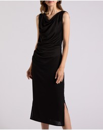 David Lawrence - Sella Mesh Midi Dress