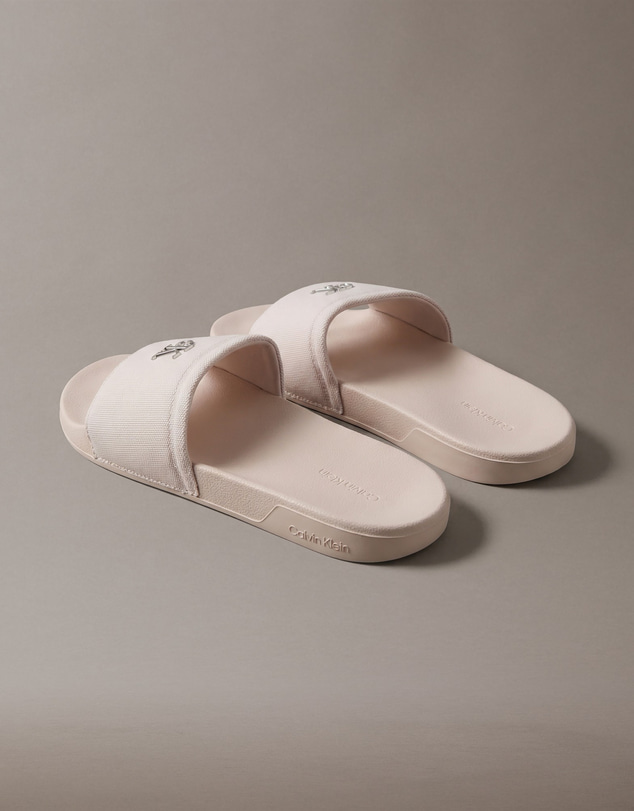 Calvin Klein - Nemo Canvas Signature Logo Sliders
