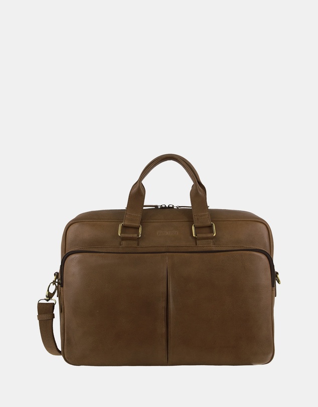 Pierre Cardin - Pierre Cardin Men's Rustic Business Computer Bag