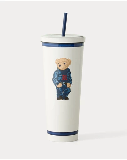 Polo Ralph Lauren - Polo Bear Iced Beverage Cup & Straw