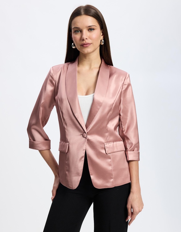 Mossée - Olivia Silk Blazer