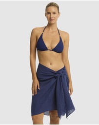 Sea Level Australia - Sunset Frayed Sarong