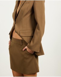 Lover - Calyx Tailored Mini Skirt