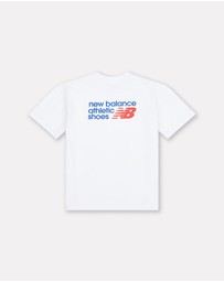 New Balance - Athletic Shoes Back Graphic Tee