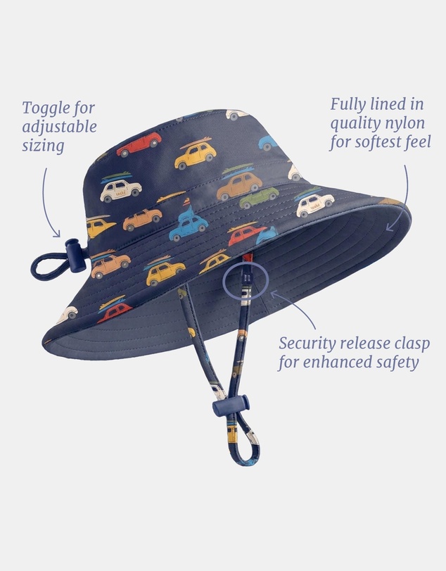 Toshi - Swim Sunhat Pirate - Babies-Kids