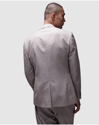 Topman - Slim Linen Suit Jacket