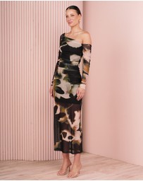 Azzurielle - Quieva Off Shoulder Maxi Dress