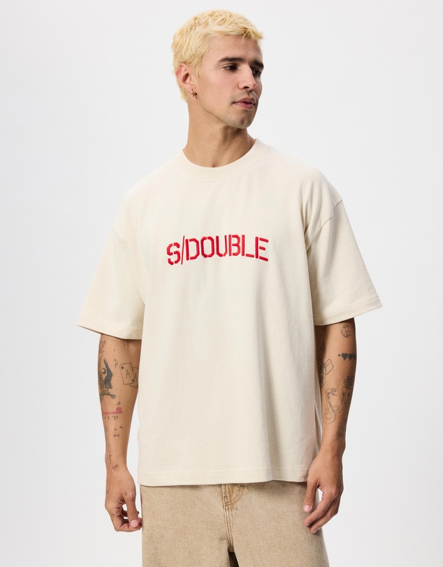 S Double - Stencil Heavy WT T-Shirt