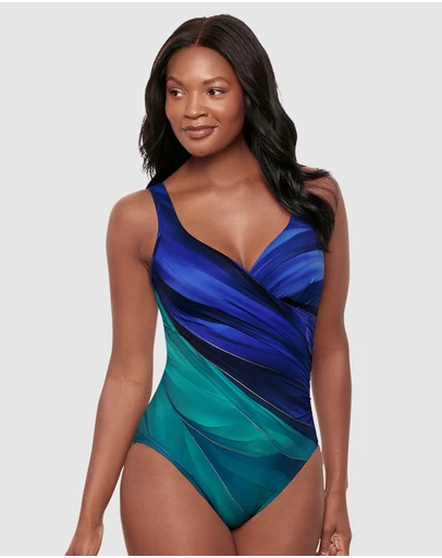 Miraclesuit Swimwear  - Maldiva It's a Wrap Underwired Tummy Control Swimsuit