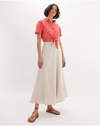 Amelius - Amabel Short Sleeve Crop Shirt