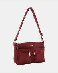 Pierre Cardin - Pierre Cardin  Nylon Anti-Theft Cross Body Bag
