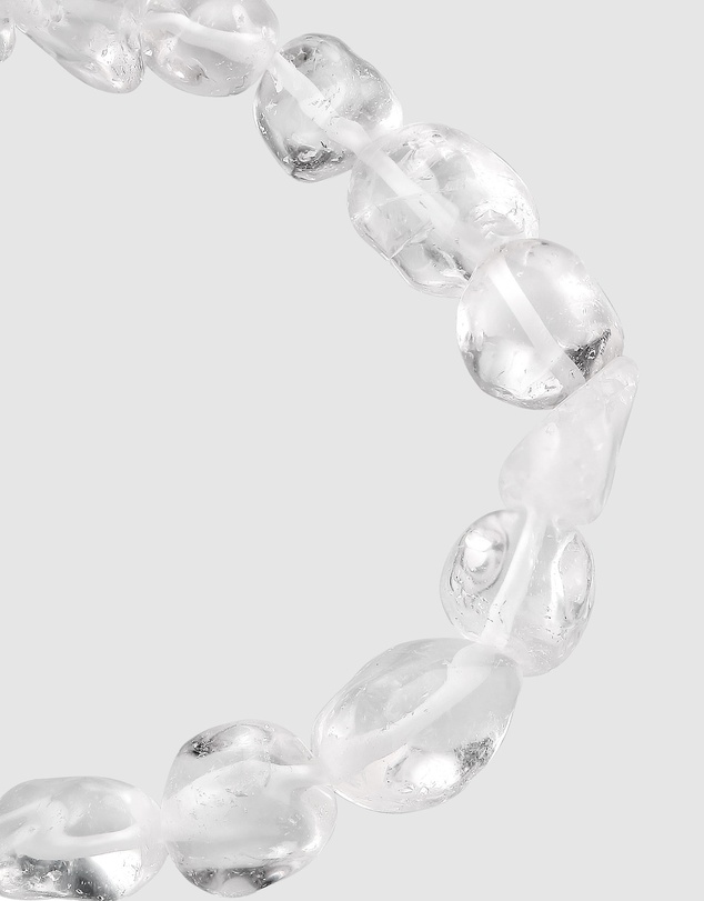 Elli Jewelry - Rock Crystal Bead Bracelet