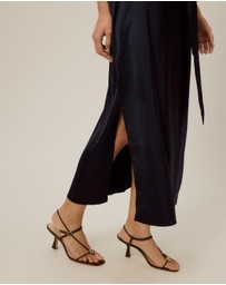 Tussah - Deep V Loose Dress