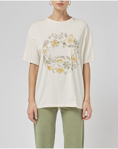 Cream Printed