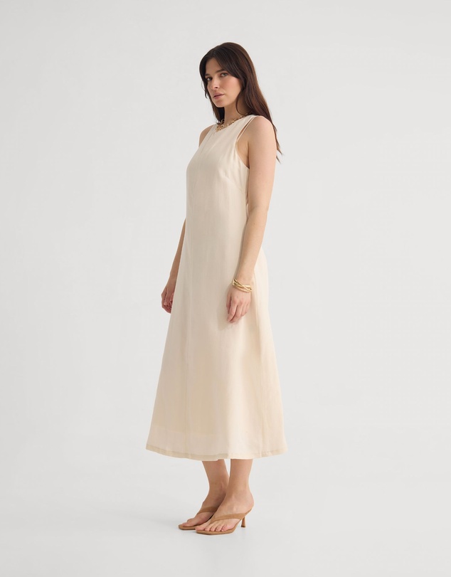 Oxford - Miriam Linen Blend Dress