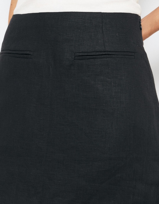 AERE - Frankie Linen Mini Skirt