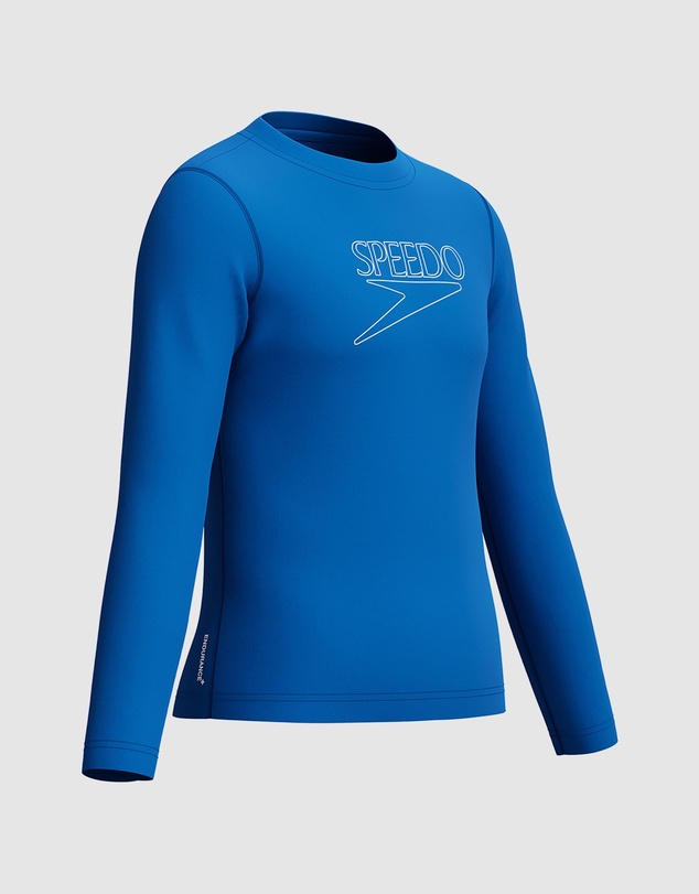 Speedo - Classic Logo Rashie - Kids-Teens