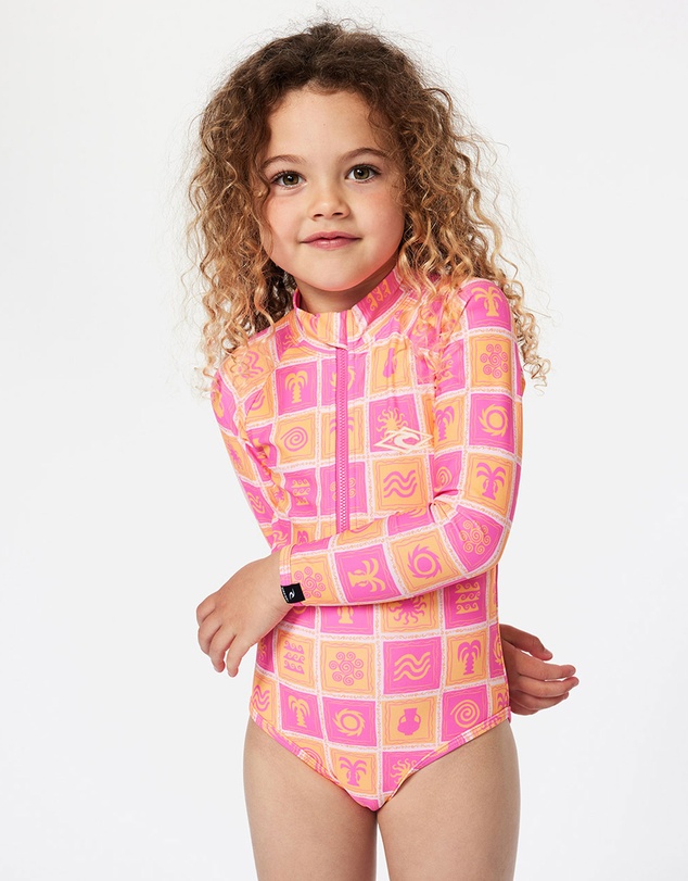 Rip Curl - Sun UPF Long Sleeve Surf Suit - Girls (1-8 years)