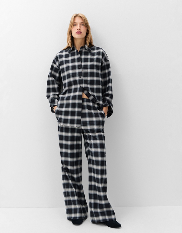 UNISON - Check Pull On Pant