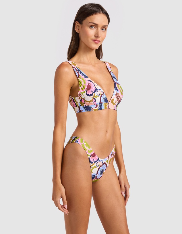 Seafolly - Sea Blossom High Cut Bikini Bottom