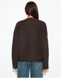 Dazie - Talia Fluffy Knit Jumper
