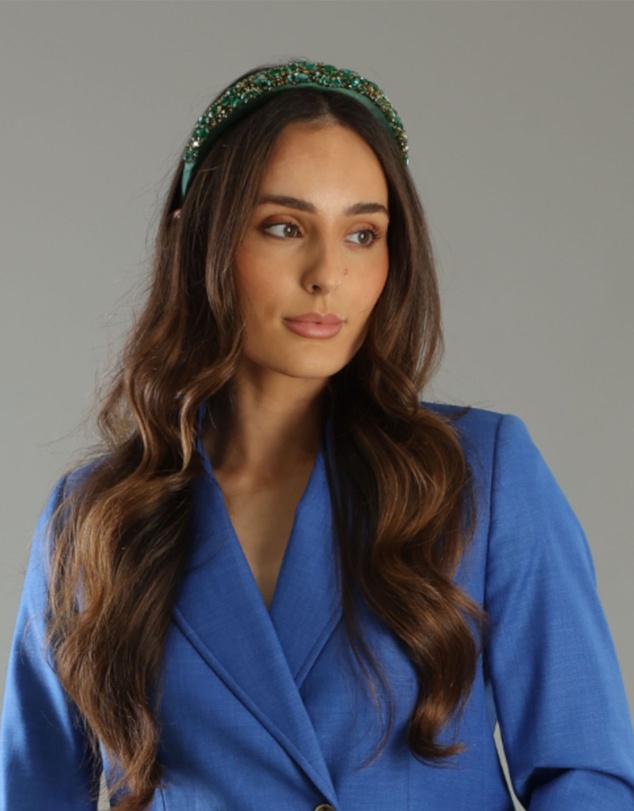 Morgan & Taylor - Elodie Headband in Green