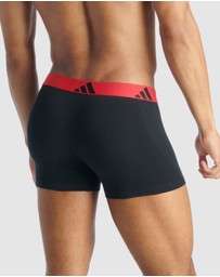 adidas Sportswear - 3 Pack Active Flex Cotton Trunk Underwear