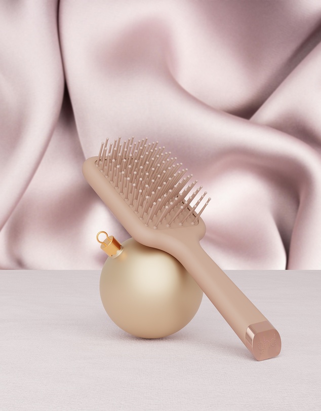 ghd - The mini all-rounder - Mini Paddle Brush Limited Edition in Cashmere Beige