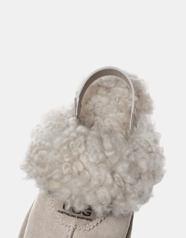 EVERAU - Australian Shepherd Ugg Waffle Curly Platform Cow Suede Upper House Shoes