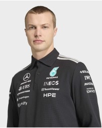 adidas Performance - MERCEDES - AMG PETRONAS FORMULA 1 TEAM ENGINEERS POLO LONGSLEEVE Mens