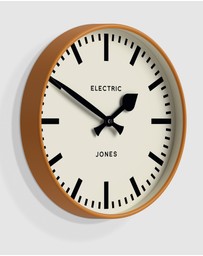 Newgate - Newgate Jones Railway Wall Clock Orange