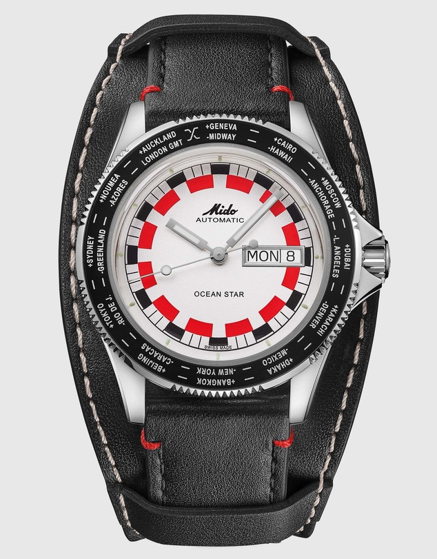 Mido - Ocean Star Worldtimer