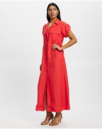 Pink Ruby - Rosa Midi Dress