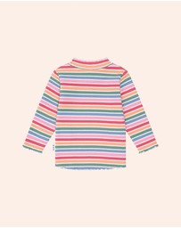Huxbaby - Tutti Frutti Stripe Rib Skivvy - Babies-Kids