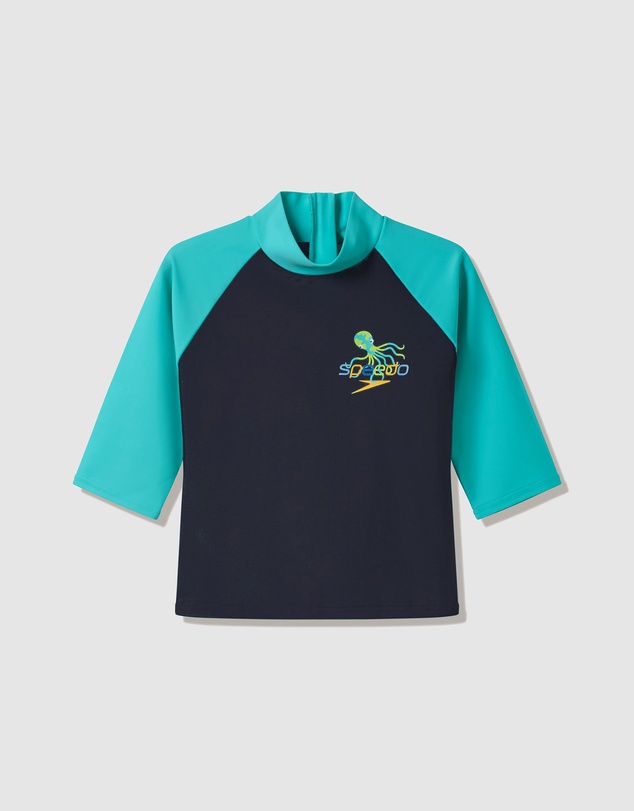 Speedo - LS Printed Rashie - Babies-Kids