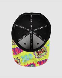 UNIT - UNIT Stomp Youth Flat Peak Snapback Cap