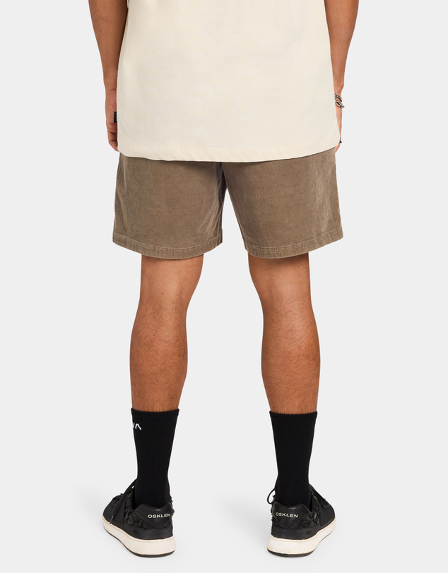 RVCA - Mens Escape II Corduroy Elastic Waist Shorts