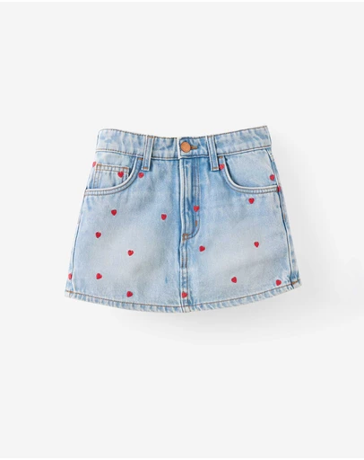Cotton On Kids - Alayna Aline Denim Skort