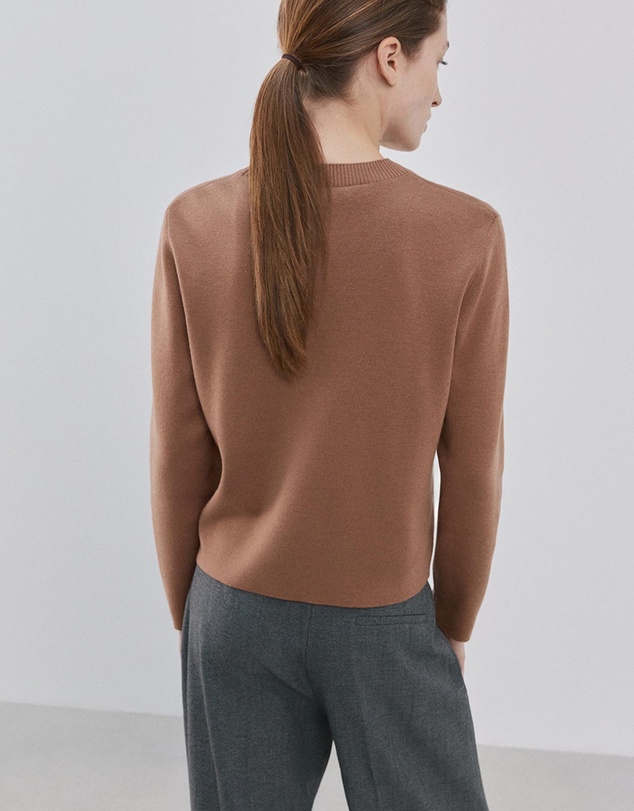 M.N.G - Round-Neck Knitted Sweater
