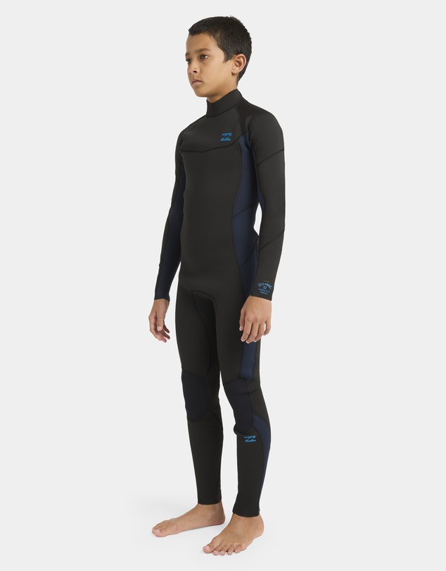 Billabong - Boys 8 to 16 4/3Mm Absolute GBS Back Zip Long Sleeve Fullsuit
