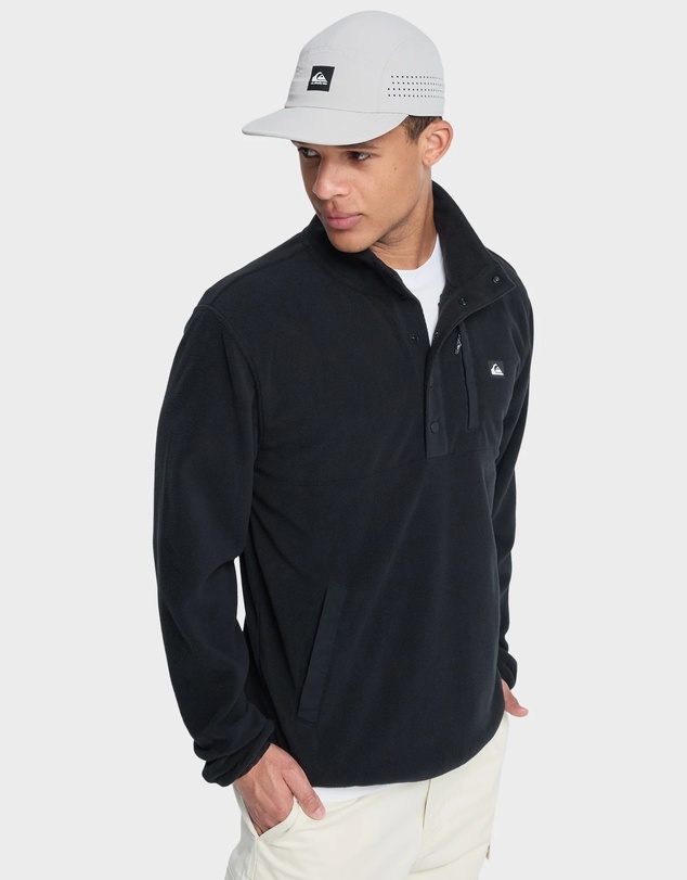 Quiksilver - Mens No Destination Half Zip Fleeece Jumper