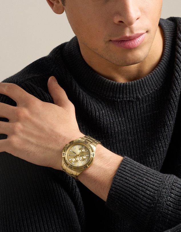 Fossil - Garrett Gold Tone Multifunction Watch