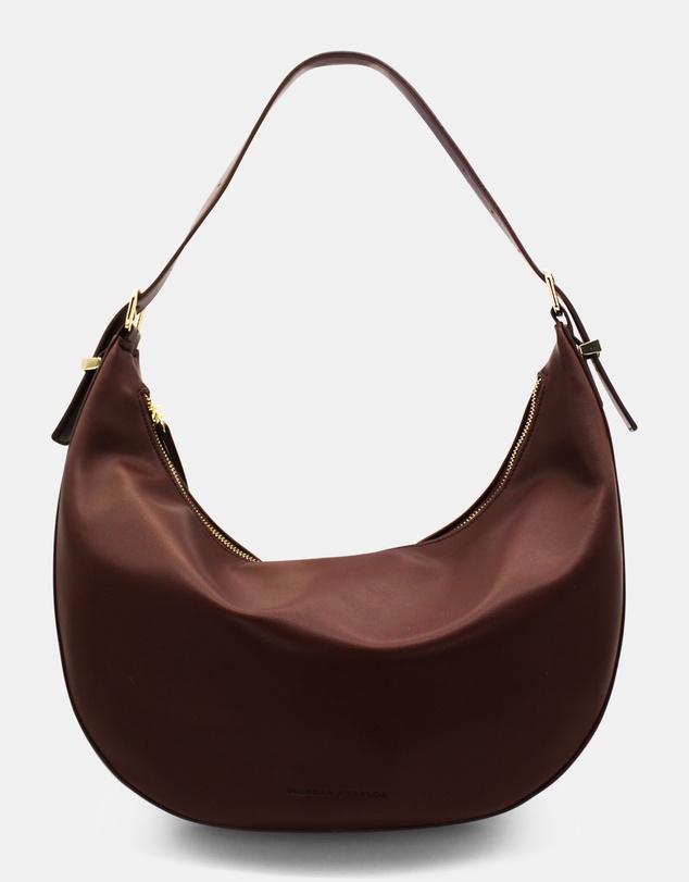 Morgan & Taylor - Sawyer Shoulder Handbag in Chocolate Brown