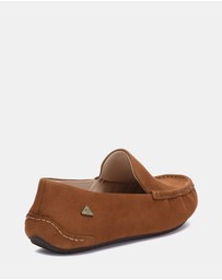 EVERAU - EverAU Ugg Morris Men Cow Leather Upper Moccasins
